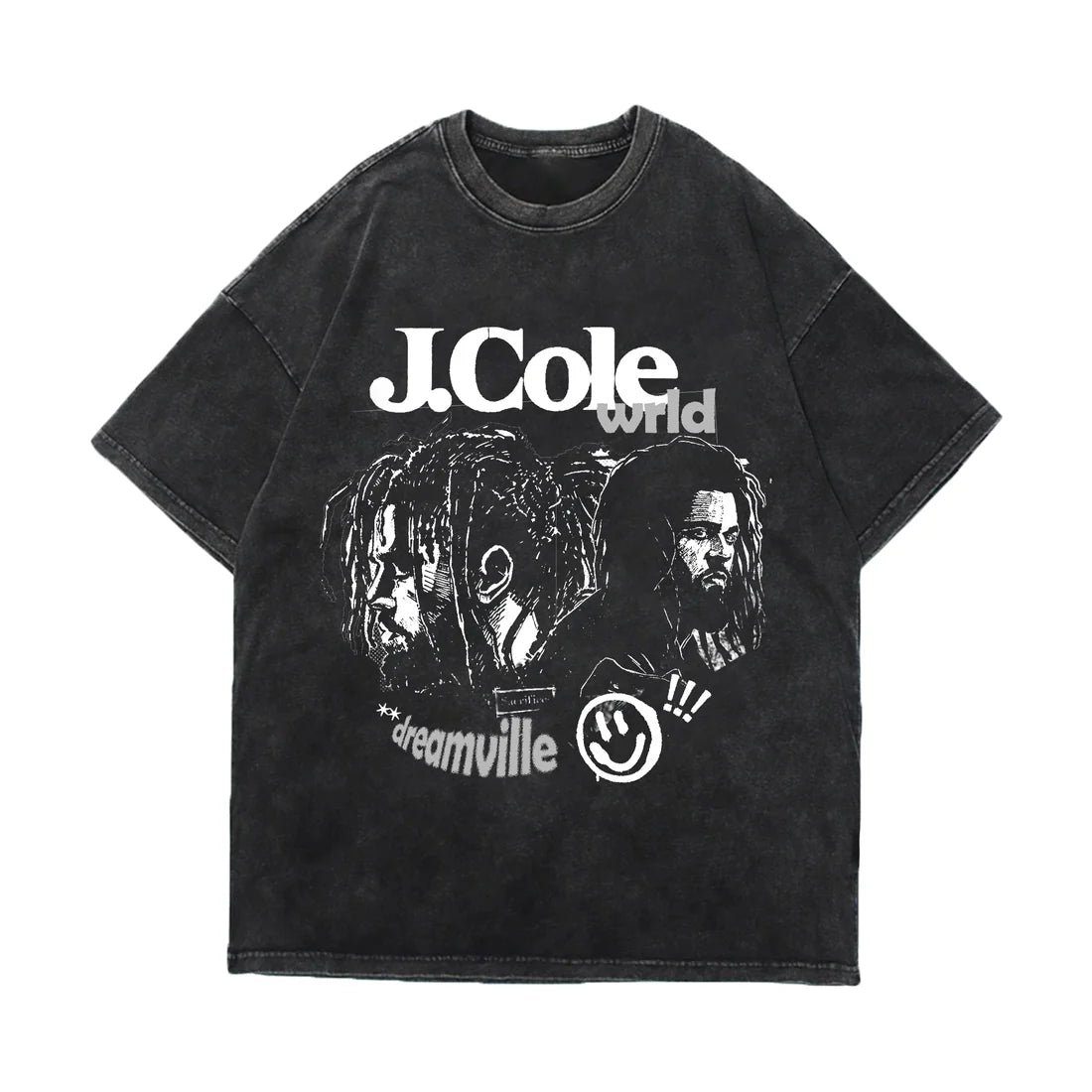 Jcole Designed Vintage Oversized T-shirt